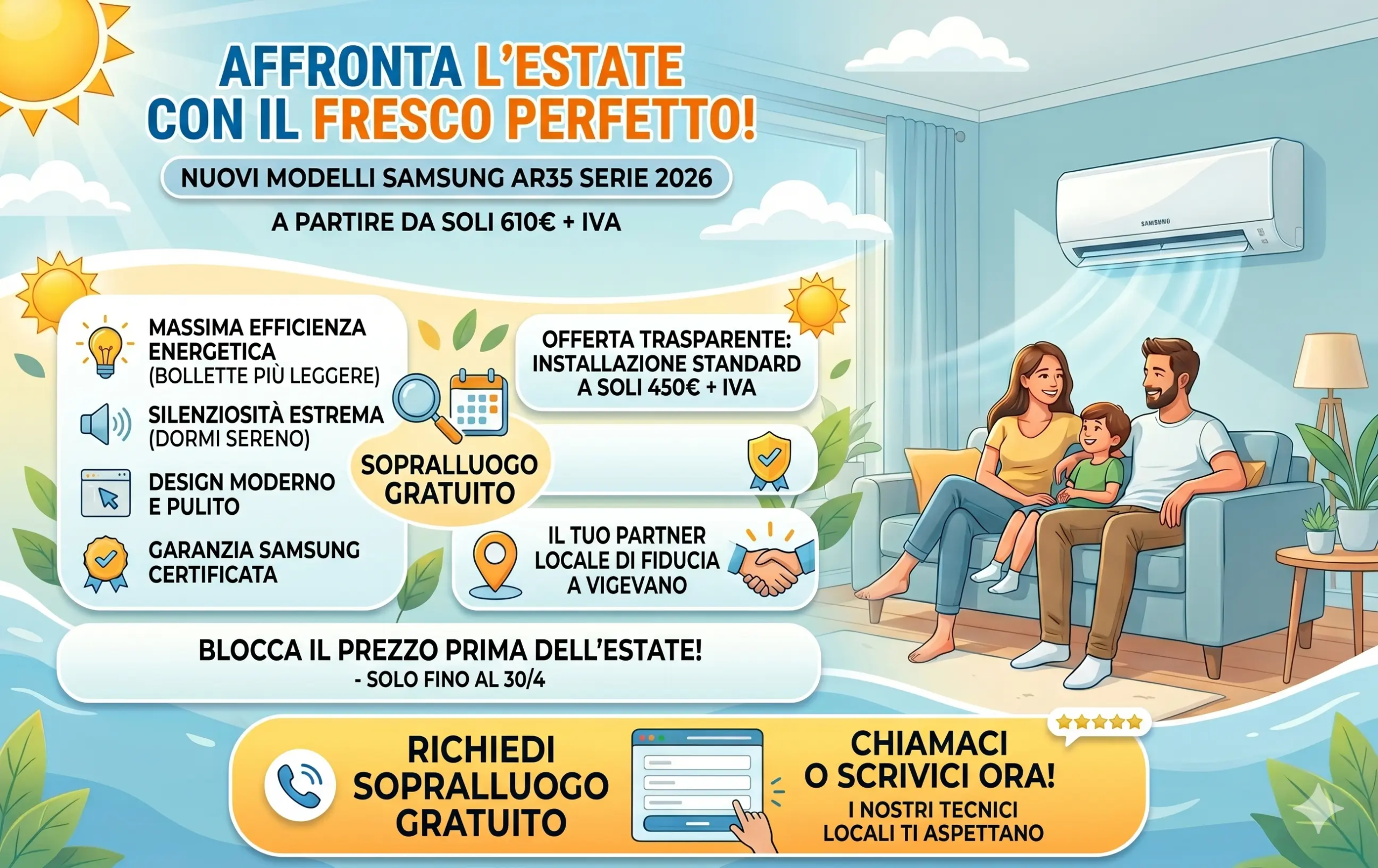 Offerta Condizionatori Samsung